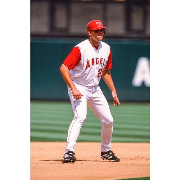 Anaheim Angels 2002 RAWLINGS Vest 3rd Authentic jersey 44 L white Alt MLB vtg - Picture 13 of 14